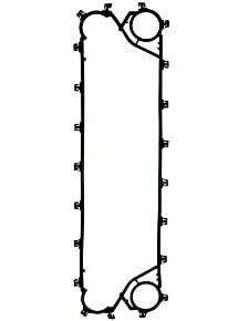 Уплотнения теплообменника КС 12,1